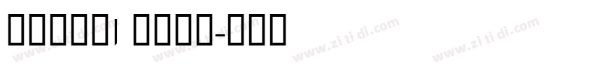 Cinze1 Bold字体转换